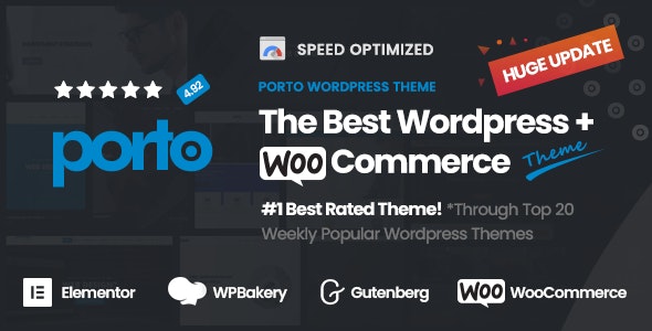 波尔图 |多用途和WooCommerce主题 - WooCommerce电子商务